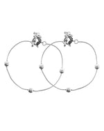 Thumbnail for VOJ Set of 2 Stainless Steel Designer Anklet
