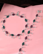 Thumbnail for VOJ Set of 2 Stone Studded Designer Anklet