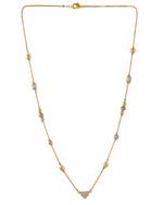 Thumbnail for VOJ Stainless Steel Hand Crafted Rose Gold Polished Beaded Chain