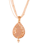 Thumbnail for VOJ Gold Polished Kundan Studded Traditional Jewellery Set