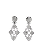 Thumbnail for VOJ Silver Plated AD Stone Studded Hand Crafted Jewellery Set