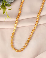 Thumbnail for VOJ Gold Polished Heart Shaped Simple Chain For Women - Distacart
