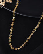 Thumbnail for VOJ Gold Polished Stylish Butterfly Shaped Chain - Distacart
