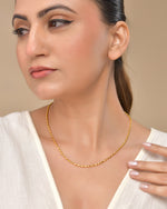 Thumbnail for VOJ Gold Polished Stainless Steel Classic Chain - Distacart