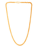 Thumbnail for VOJ Men Gold Polished Round Classic Chain - Distacart