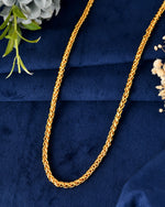 Thumbnail for VOJ Men Gold Polished Round Classic Chain - Distacart