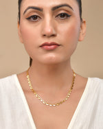 Thumbnail for VOJ Heart Shaped Stainless Steel Gold Polished Chain - Distacart