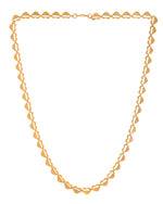 Thumbnail for VOJ Heart Shaped Stainless Steel Gold Polished Chain - Distacart