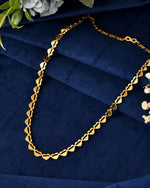 Thumbnail for VOJ Heart Shaped Stainless Steel Gold Polished Chain - Distacart