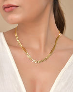 Thumbnail for VOJ Leaf Shaped Minimal Chain For Women