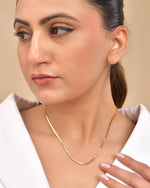 Thumbnail for VOJ Women Gold Polished Stainless Steel Elegant Link Chain - Distacart