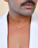 Thumbnail for VOJ Gold Polished Classic Stainless Steel Chain - Distacart