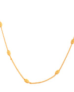 Thumbnail for VOJ Gold Polished Minimal Stainless Steel Chain - Distacart