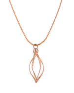 Thumbnail for VOJ Rose Gold Polished Chain With Designer Pendant - Distacart