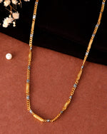 Thumbnail for VOJ Men Dual Toned Pipe Shaped Stainless Steel Chain - Distacart