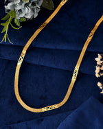 Thumbnail for VOJ Men Designer Stainless Steel Gold Polished Classic Chain - Distacart
