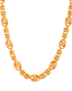 Thumbnail for VOJ Gold Polished Designer Stainless Steel Chain For Men - Distacart