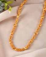 Thumbnail for VOJ Gold Polished Designer Stainless Steel Chain For Men - Distacart