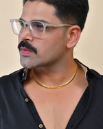 Thumbnail for VOJ Gold Polished Stainless Steel Chain For Men - Distacart