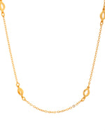 Thumbnail for VOJ Gold Polished Minimal Designer Chain For Women - Distacart
