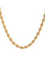 Thumbnail for VOJ Gold Polished Oval Shaped Designer Chain For Women - Distacart