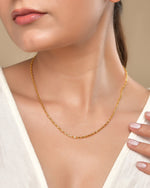 Thumbnail for VOJ Women Gold Polished Stainless Steel Simple Chain - Distacart