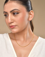 Thumbnail for VOJ Women Gold Polished Stainless Steel Simple Chain - Distacart