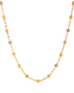 Thumbnail for VOJ Stainless Steel Dual Toned Ball Chain For Women - Distacart