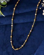 Thumbnail for VOJ Stainless Steel Dual Toned Ball Chain For Women - Distacart