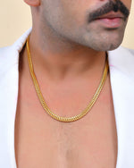 Thumbnail for VOJ Stainless Steel Classic Linked Gold Polished Chain - Distacart