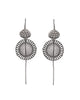 VOJ Silver Plated Circular Shaped Ear Cuff - Distacart