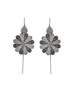Thumbnail for VOJ Silver Plated Flower Shaped Elegant Ear Cuff - Distacart