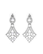 Thumbnail for VOJ Silver Plated Ad Stone Studded Necklace Set