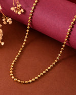 Thumbnail for VOJ Gold Plated Designed Dotted Chain For Men