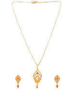 Thumbnail for VOJ Gold Plated Teardrop Shaped Chain Set