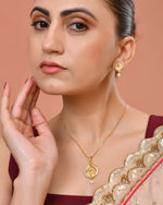 Thumbnail for VOJ Gold Plated Elegant Design Chain Set