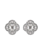 Thumbnail for VOJ Silver Plated Circular Shaped Floral Ad Chain Set