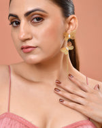 Thumbnail for VOJ Gold Toned Butterfly Designed Studs Earrings