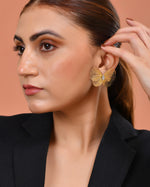 Thumbnail for VOJ Gold Plated Butterfly Shaped Studs Earrings