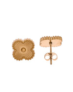 Thumbnail for VOJ Gold Plated Floral Design Chain With Earrings And Bracelet Set