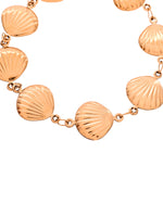 Thumbnail for VOJ Gold Plated Elegant Shell Shaped Bracelet For Women - Dista