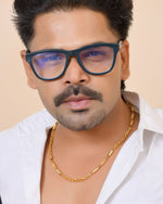 Thumbnail for VOJ Gold Plated Thick Pipe Shaped Chain For Men