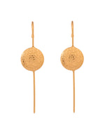 Thumbnail for VOJ Gold Plated Circular Ear Cuff Earrings