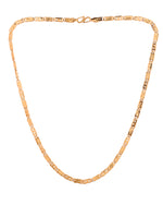Thumbnail for VOJ Gold Plated Designer Biscuit Chain For Men