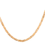 Thumbnail for VOJ Gold Plated Designer Biscuit Chain For Men