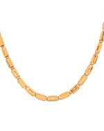 Thumbnail for VOJ Gold Plated Toffee Designed Biscuit Chain For Men
