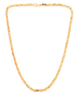 Thumbnail for VOJ Gold Plated Plain Designed Biscuit Chain For Men