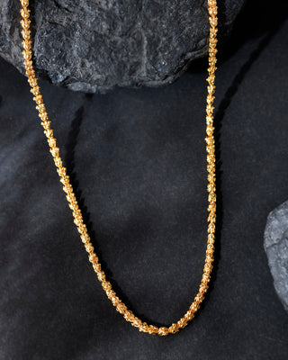 VOJ Gold-Polished EvilEye Men Designer Chain - Distacart