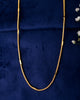VOJ Gold-Polished Pipe Chain For Women - Distacart