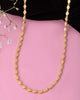 VOJ Gold-Polished Designer Oval Women Chain - Distacart